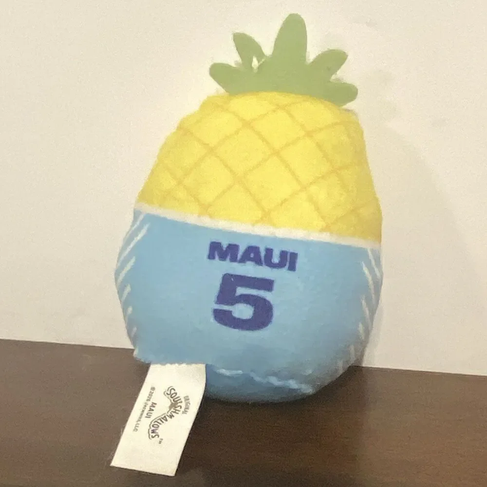 Squishmallows 5pc Mini Soccer Plush Set Cam Maui Maple Monty Zayu